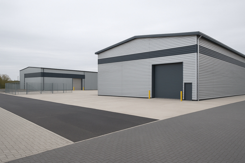 Modern Industrial Warehouse Units