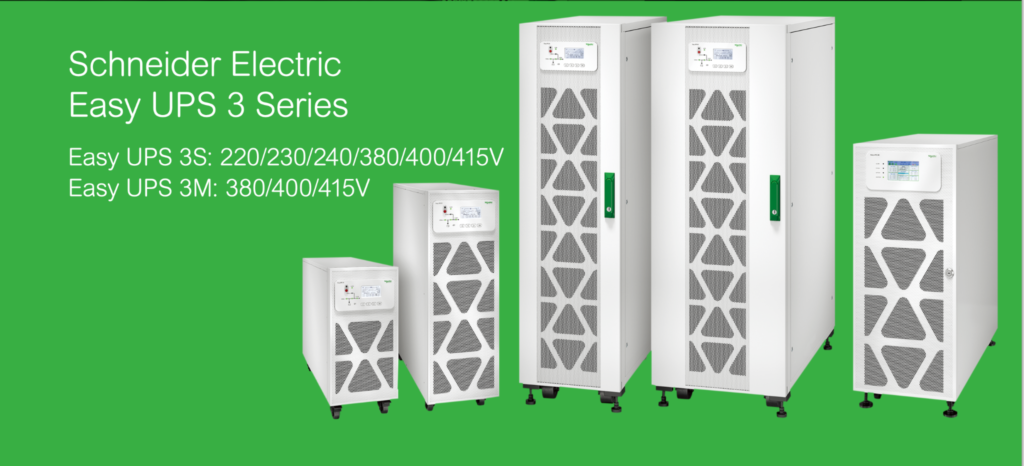 Schneider Electric Easy UPS 3 Series three-phase uninterruptible power supply units